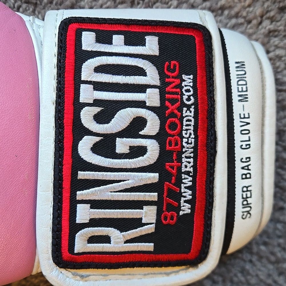 Ringside Pink Boxing Gloves - Picture 8 of 10